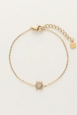 My Jewellery Bracelet Minimaliste Avec Soleil Et Strass Hot