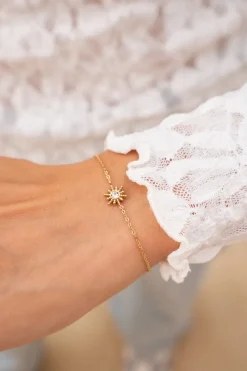 My Jewellery Bracelet Minimaliste Avec Soleil Et Strass Hot