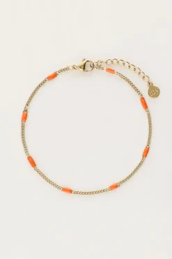 My Jewellery Bracelet Minimaliste Océan Orange Sale
