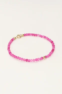 My Jewellery Bracelet Océan Avec Petites Perles Rose Hot