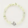 My Jewellery Bracelet Océan Avec Pierres Vert Menthe Fashion
