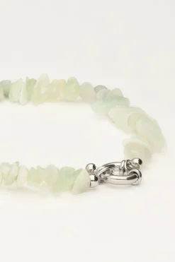 My Jewellery Bracelet Océan Avec Pierres Vert Menthe Fashion
