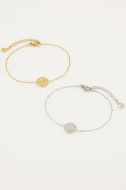 My Jewellery Bracelet Petite Medaille Initiale Clearance