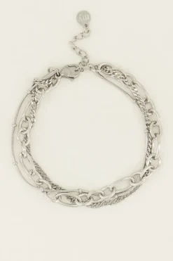 My Jewellery Bracelet 3 rangs Avec Billes Clearance