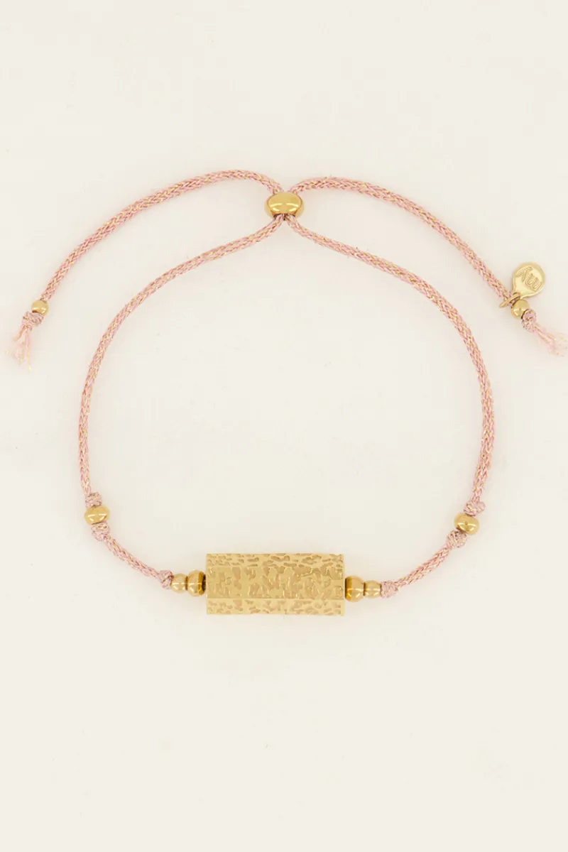 My Jewellery Bracelet Rose Souvenir Avec Charm à Imprimé Léopard New