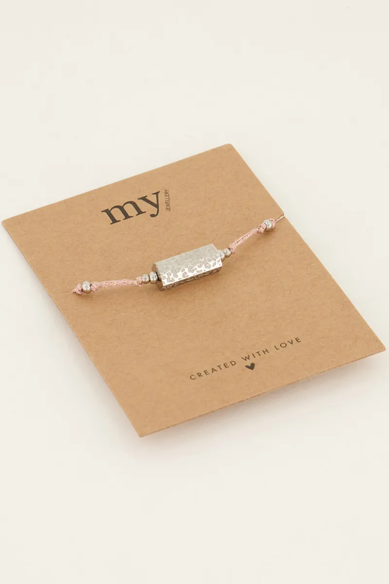 My Jewellery Bracelet Rose Souvenir Avec Charm à Imprimé Léopard New
