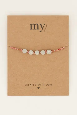 My Jewellery Bracelet Souvenir Rouge à Charms Amour Best