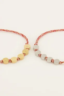 My Jewellery Bracelet Souvenir Rouge à Charms Amour Best