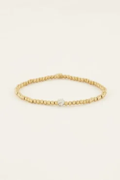 My Jewellery Bracelet Strass Avec Petite Boule En Strass Hot