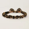 My Jewellery Bracelet Tressé Avec Imprimé Léopard New