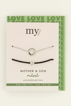 My Jewellery Bracelets Mère-Fils Noirs Online