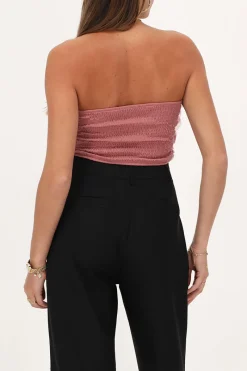 My Jewellery Bustier Rose Avec Roses Rose/Vieux rose/Rose clair Best