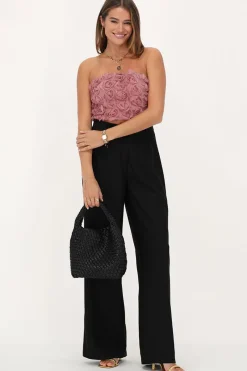 My Jewellery Bustier Rose Avec Roses Rose/Vieux rose/Rose clair Best