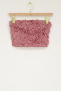 My Jewellery Bustier Rose Avec Roses Rose/Vieux rose/Rose clair Best