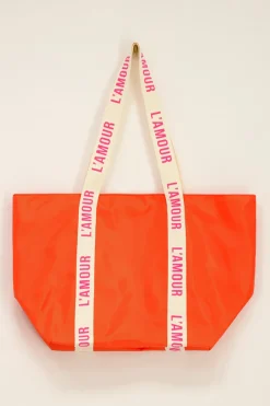 My Jewellery Cabas Orange « L’amour » Blanc/Rose/Orange Sale