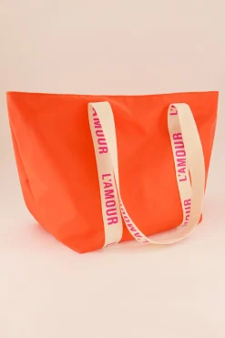 My Jewellery Cabas Orange « L’amour » Blanc/Rose/Orange Sale