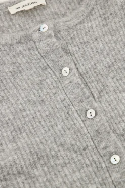 My Jewellery Cardigan Avec Boutons Gris Outlet