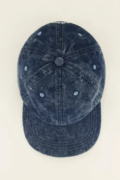My Jewellery Casquette Bleue Foncée Denim “Au Revoir