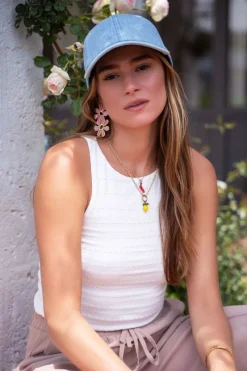 My Jewellery Casquette En Jean “Au Revoir" Online