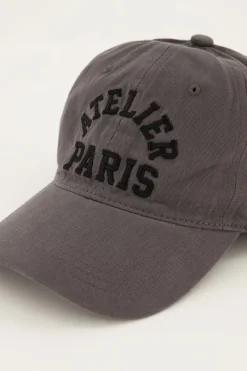 My Jewellery Casquette Gris Foncé "Atelier Paris" New
