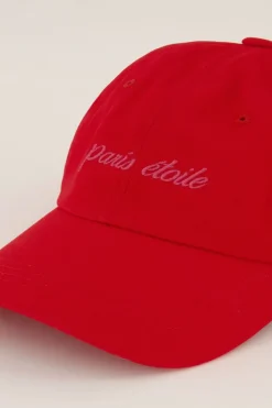 My Jewellery Casquette Rouge Paris étoile Sale