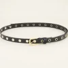 My Jewellery Ceinture En Cuir Avec œillets Dorés Sale