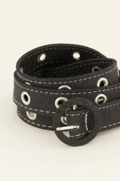 My Jewellery Ceinture En Denim Argenté Online