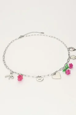 My Jewellery Chaîne à Maillons Avec Divers Charms Online