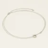 My Jewellery Chaîne à Pendentif Rond & Cœur En Strass Online