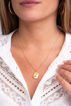 My Jewellery Chaîne Avec Enveloppe Outlet