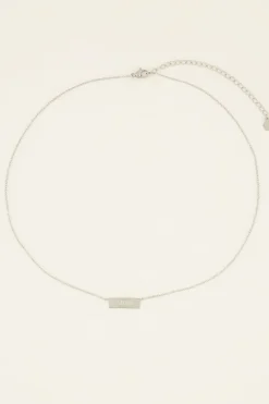 My Jewellery Chaîne Avec Plaque Amour Fashion