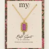 My Jewellery Chaîne Bold Spirit Pendentif « Amour » Rose Fashion