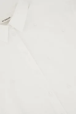 My Jewellery Chemise Blanche Courte Avec Perles Sale
