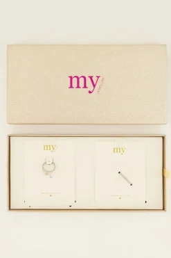 My Jewellery Coffret Cadeau Barrette Et Lot De Bagues Best