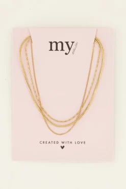 My Jewellery Collier à 3 Chaînes Online