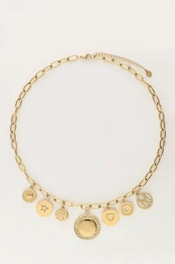 My Jewellery Collier à Charms Starry Avec Pièces De Monnaie Best