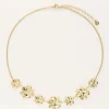 My Jewellery Collier à Fleurs Texturées Discount