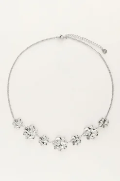 My Jewellery Collier à Fleurs Texturées Discount