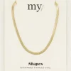 My Jewellery Collier à Maillons Plats Fashion