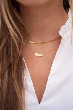 My Jewellery Collier à Maillons Plats Fashion