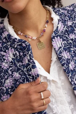 My Jewellery Collier à Pendentif Avec Smiley Fashion
