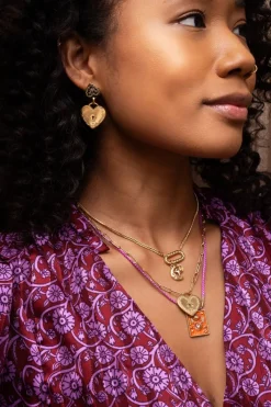 My Jewellery Collier à Pendentif Coeur Mystic Best
