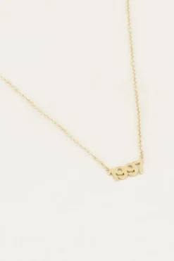 My Jewellery Collier Année De Naissance Outlet