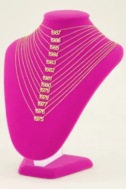My Jewellery Collier Année De Naissance Outlet