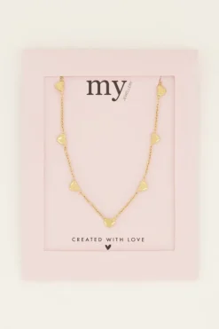My Jewellery Collier Avec Coeurs New