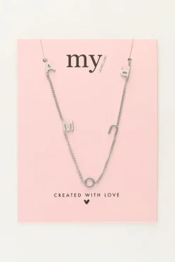 My Jewellery Collier Avec Lettres Amour Discount