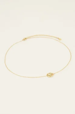 My Jewellery Collier Avec Médaillon Initiale Discount