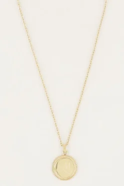 My Jewellery Collier Avec Pièce à Initiale New