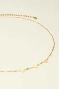 My Jewellery Collier Avec Trois Cœurs Sale