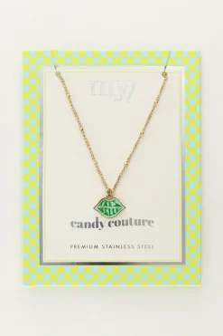 My Jewellery Collier Candy Vert «très Belle» Best